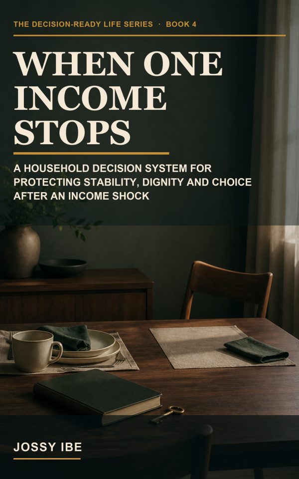 When One Income Stops — digital download preview