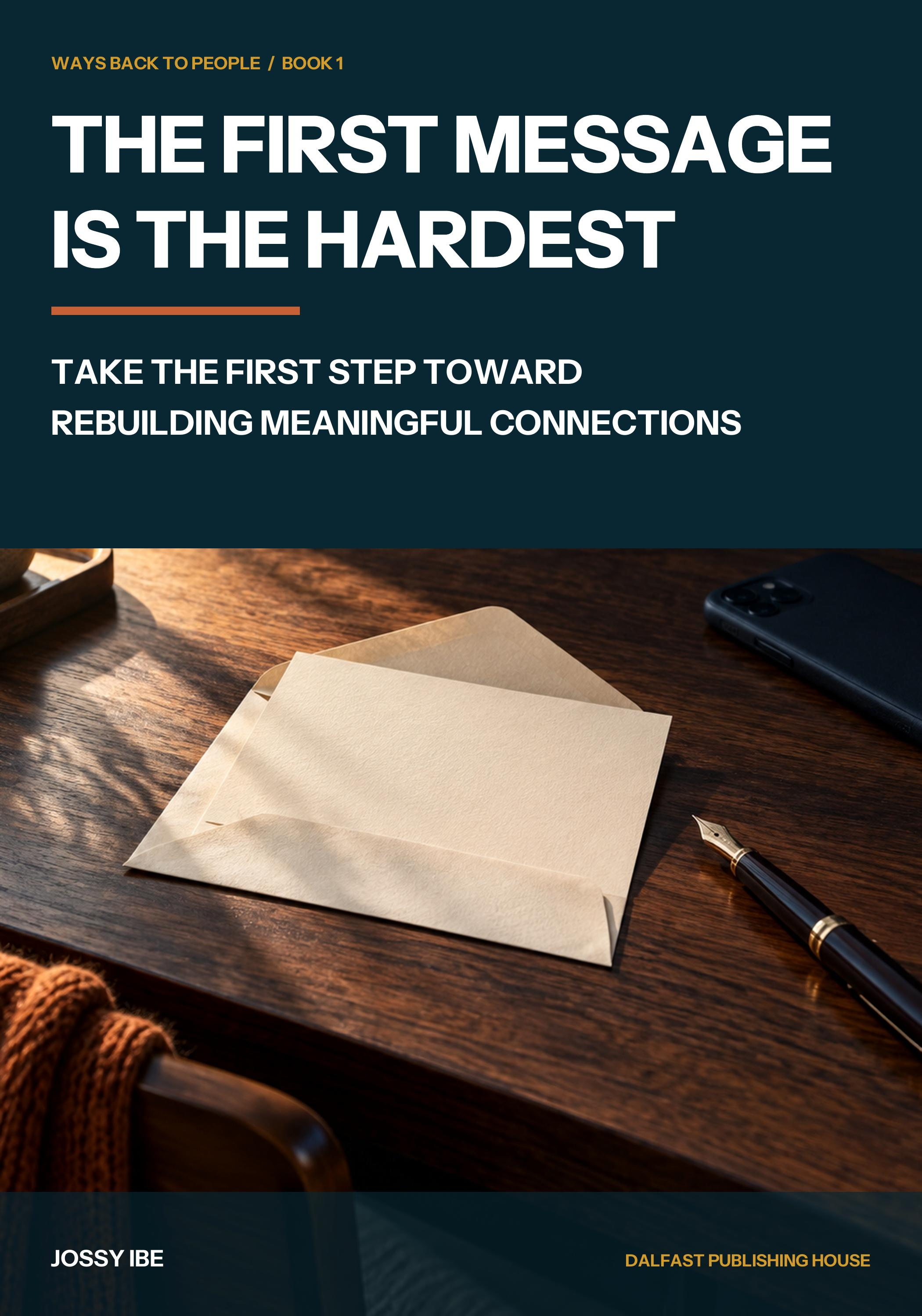 The First Message Is the Hardest — front cover