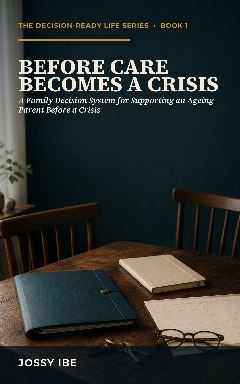 Decision-Ready Life Series  · Book 1— Before Care Becomes a Crisis — front cover