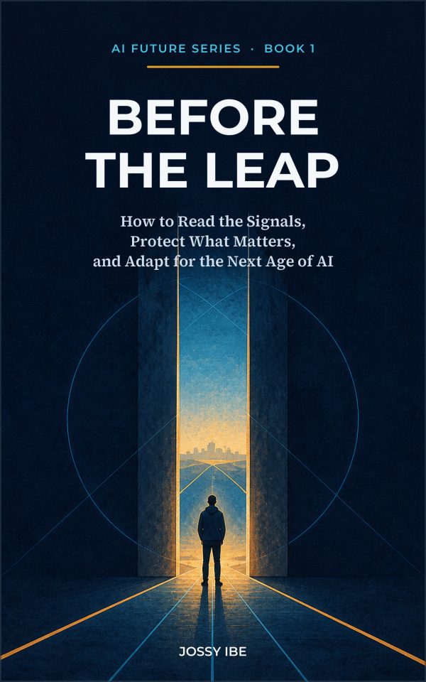 AI Future Series · Book 1 — Before the Leap — front cover