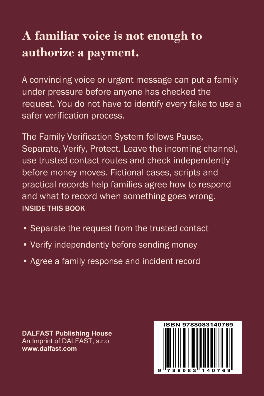 Call Back Before Cash back cover