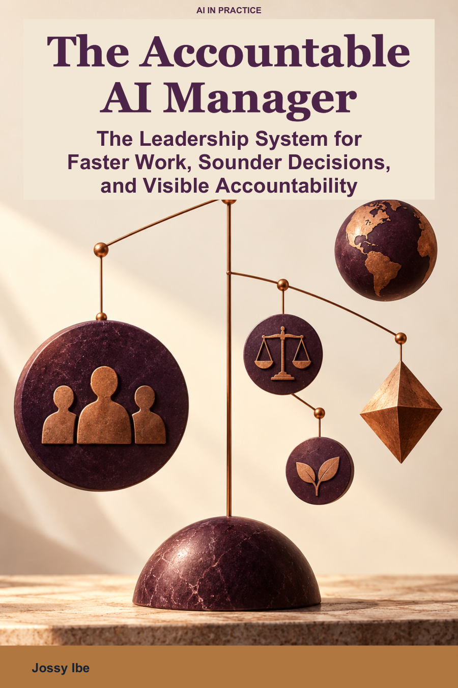 The Accountable AI Manager front cover