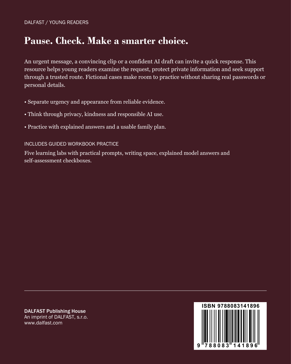 Signals, Screens, and Smart Choices back cover