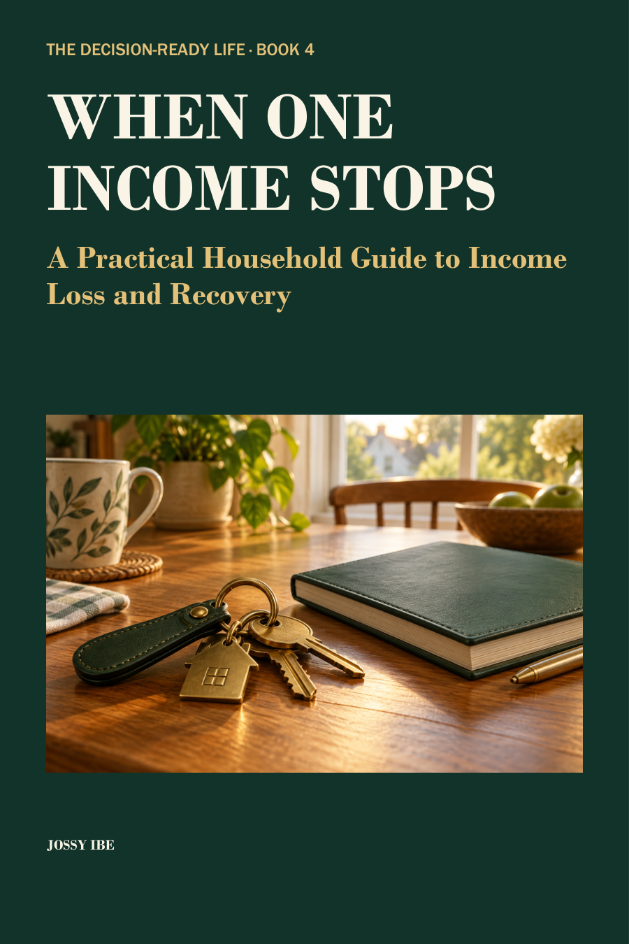 When One Income Stops front cover