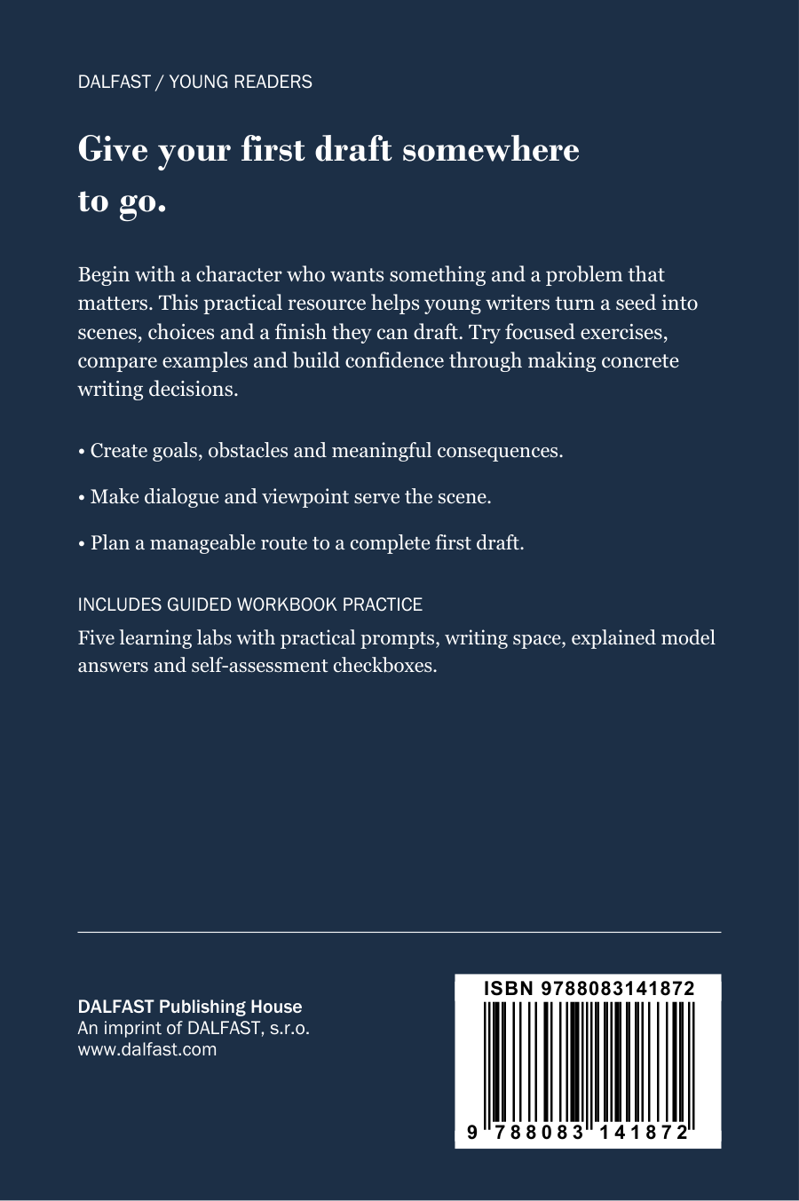 Start Writing a Story back cover