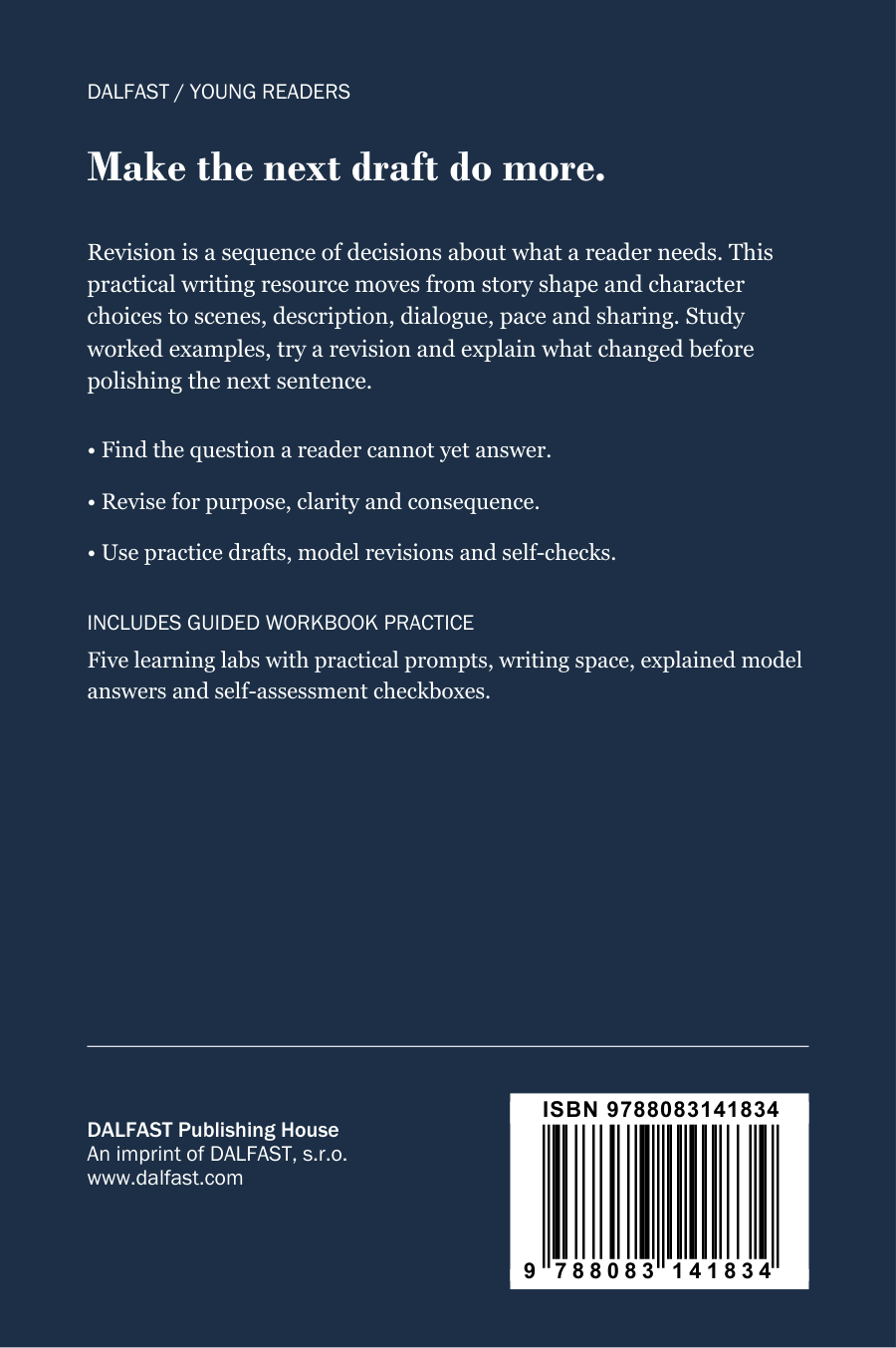 Revise and Share Your Story back cover