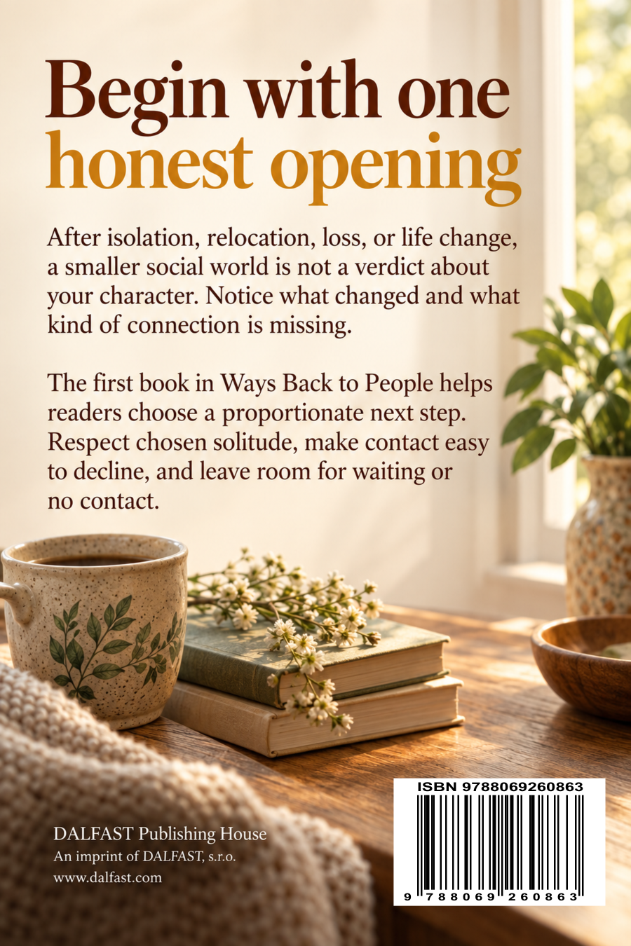 The First Message Is the Hardest back cover