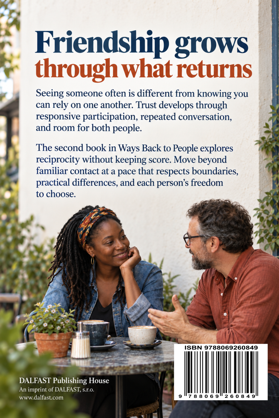 From Familiar Face to Real Friend back cover