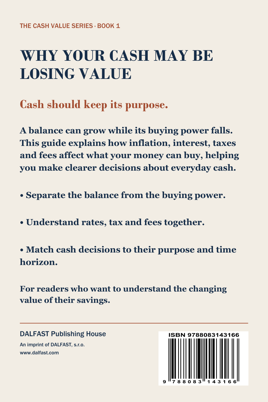 Why Your Cash May Be Losing Value back cover