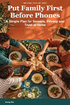 Put Family First Before Phones — front cover