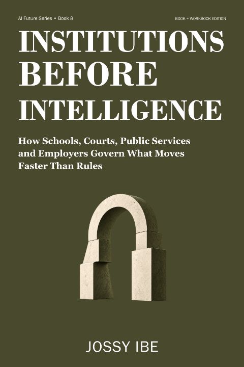 Institutions Before Intelligence — Book + Workbook Edition — digital download preview