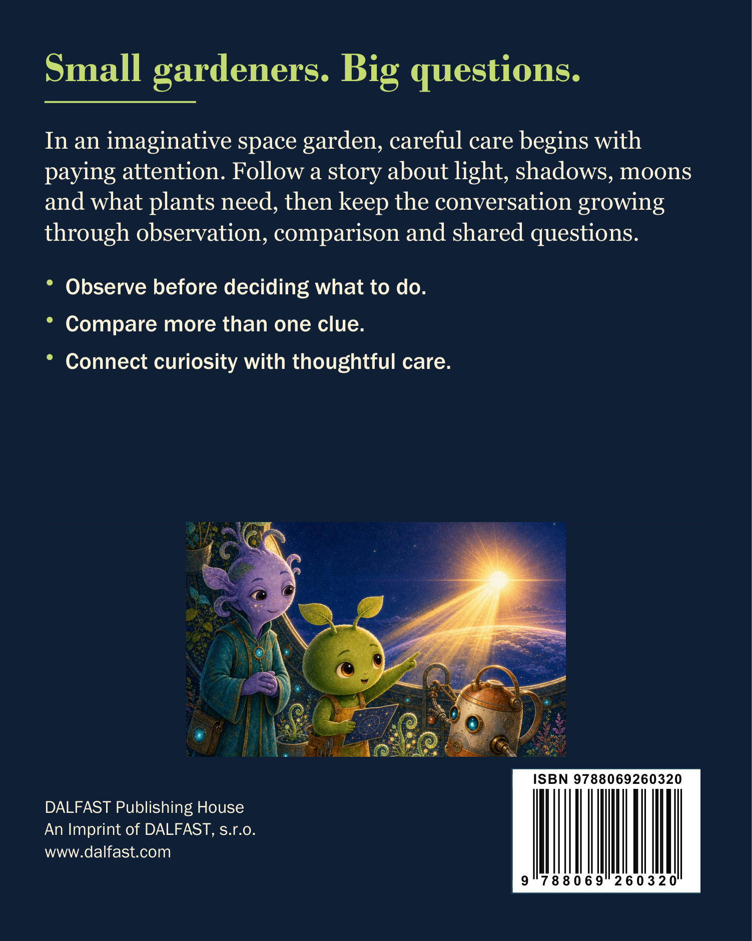 Galaxy Gardeners back cover
