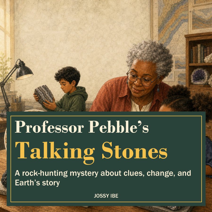 Professor Pebble's Talking Stones front cover