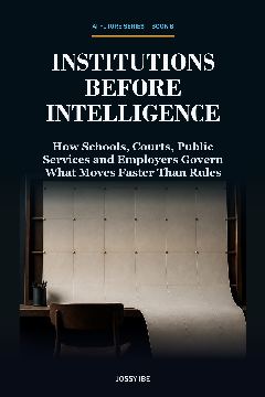 AI Future Series · Book 8 — Institutions Before Intelligence — front cover