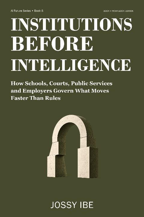 Institutions Before Intelligence — Book + Workbook Edition — digital download preview