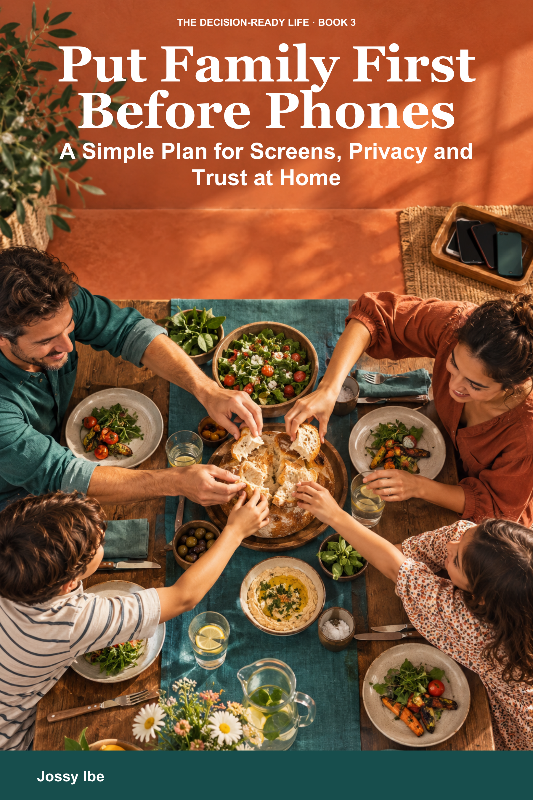 Put Family First Before Phones front cover