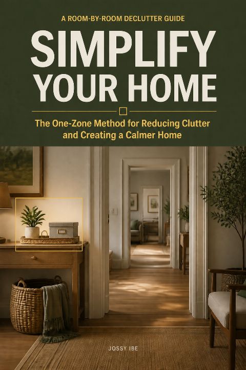 Simplify Your Home: A Room-by-Room Declutter Guide — digital download preview