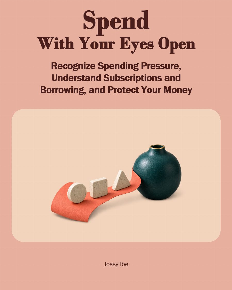 Spend With Your Eyes Open front cover