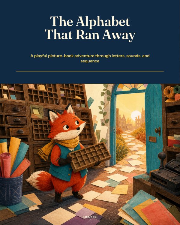 The Alphabet That Ran Away — digital download preview