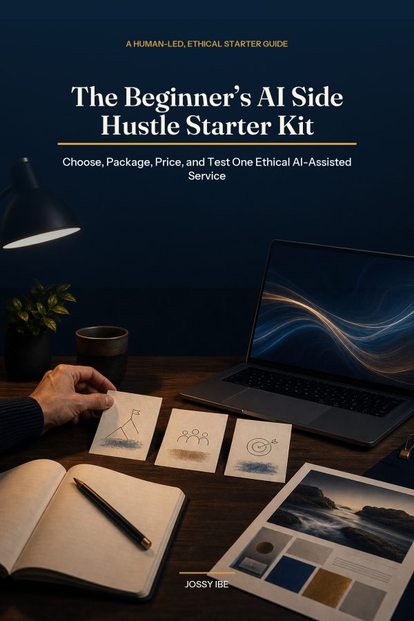 The Beginner's AI Side Hustle Starter Kit — digital download preview