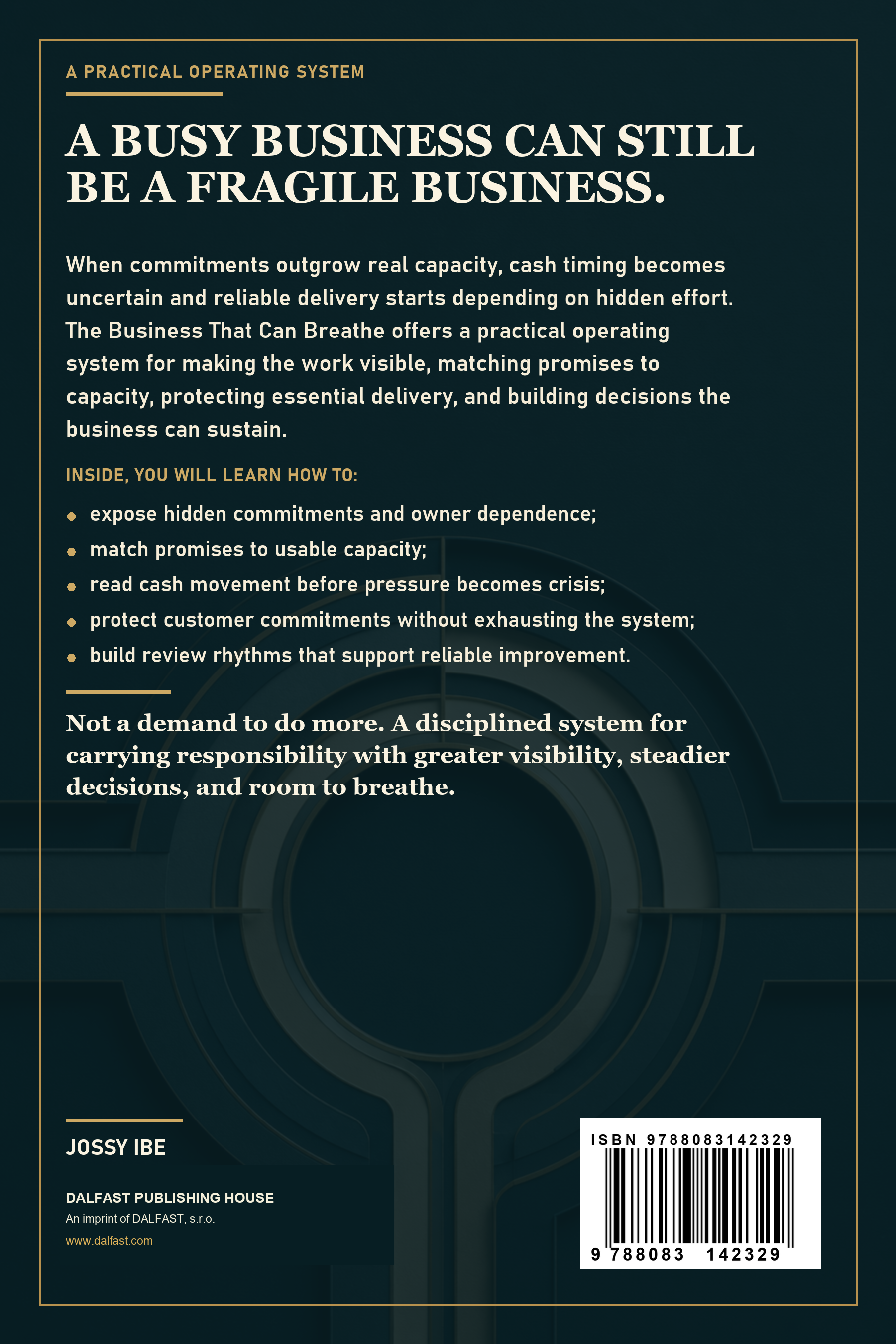 The Business That Can Breathe back cover