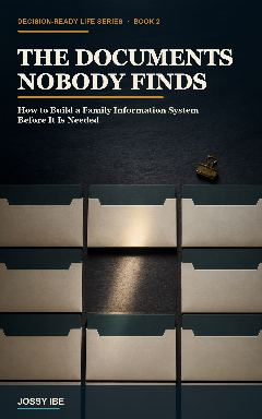 Decision-Ready Life Series  · Book 2—The Documents Nobody Finds — front cover