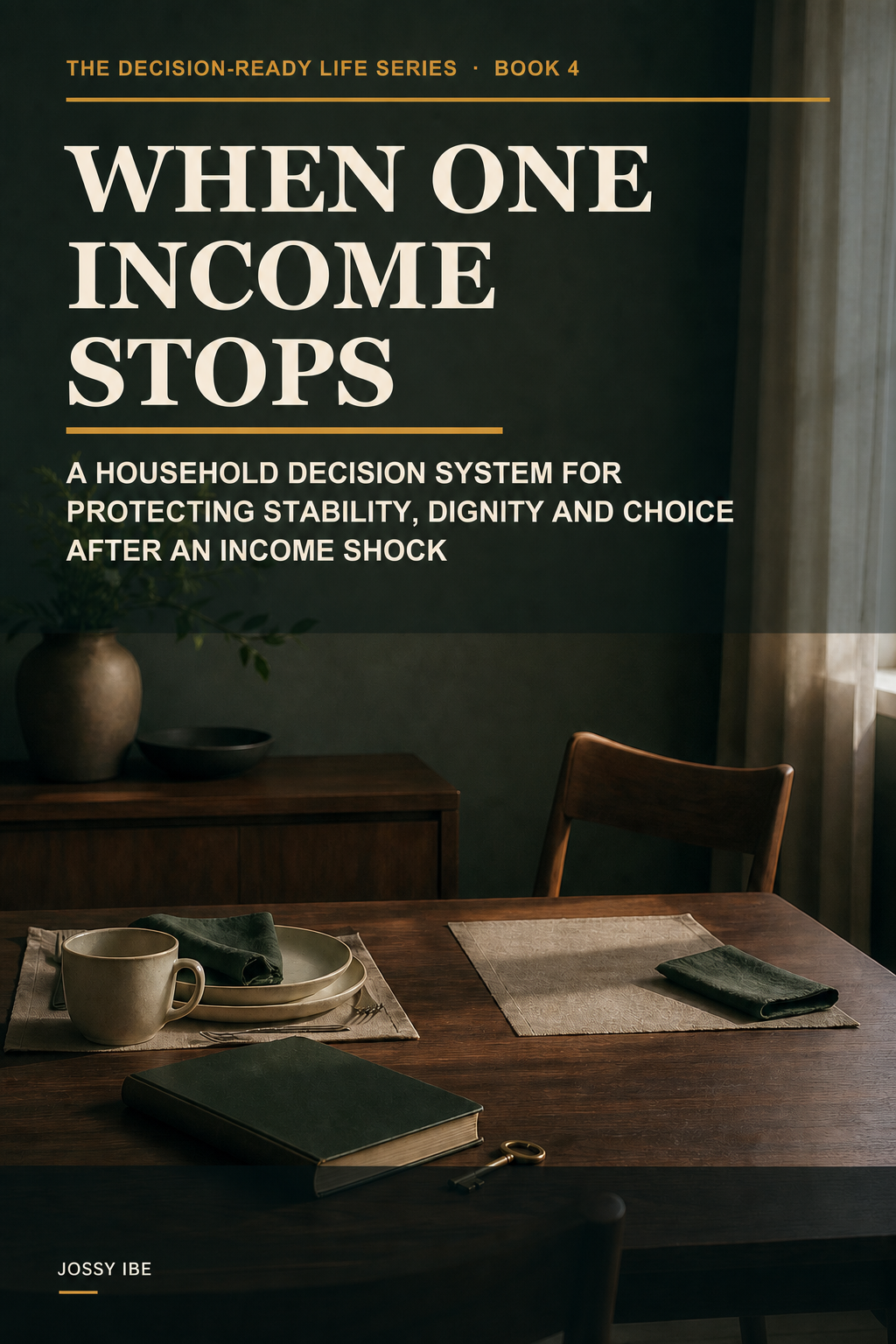 Decision-Ready Life Series · Book 4 — When One Income Stops front cover