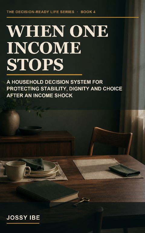Decision-Ready Life Series  · Book 4 —When One Income Stops — digital download preview