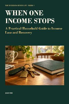 When One Income Stops — front cover